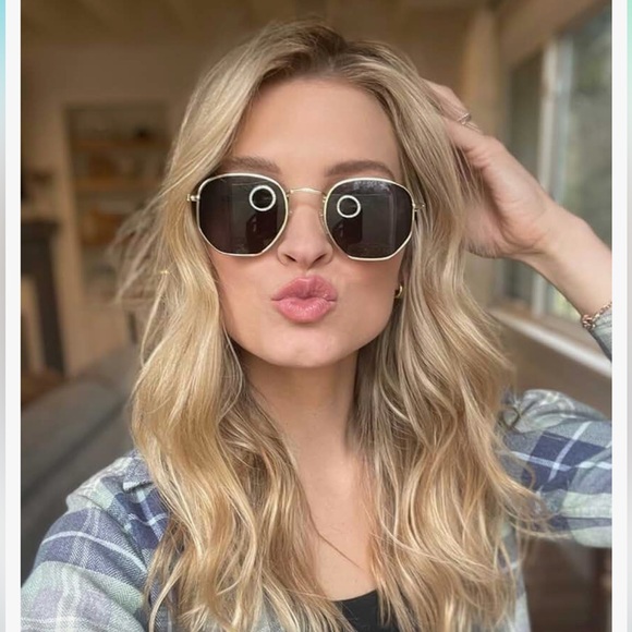 Sojos | Hexegonal Sunglasses - Picture 4 of 4